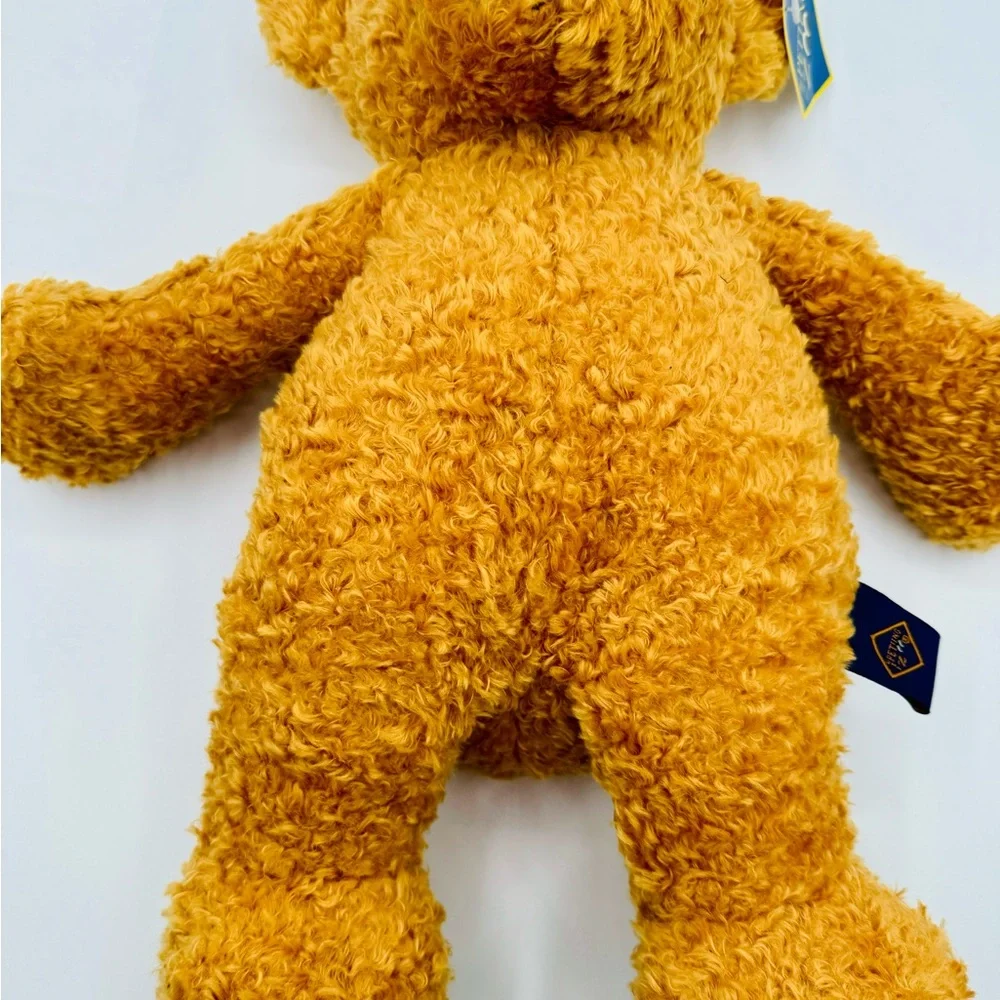 Petting Zoo 1994 16” Curly Haired‎ Plush Teddy Bear NWT